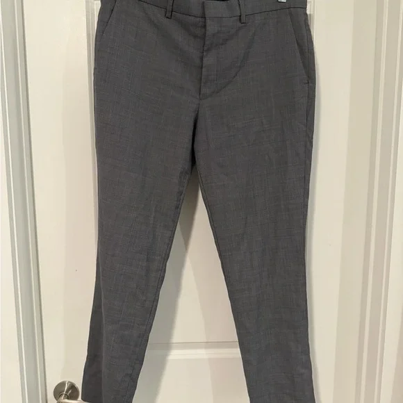 express grey dress pants Kenneth Cole Reaction Men's Slim-Fit Stretch Dress Pants main image 0